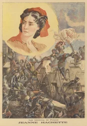 Jeanne Hachette bei der Belagerung von Beauvais
