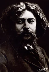 Alphonse Daudet, um 1880 (Foto)