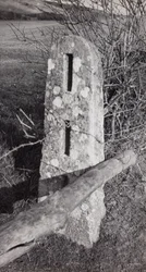Steinpfosten