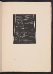 Das Gesicht der Wasser, Illustration aus "Images of War... Poems" von Richard Aldington