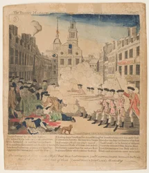 Das Massaker von Boston, 5. März 1770