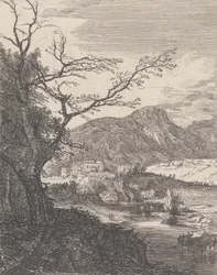 Capriccio mit Edinburgh Castle und Arthur