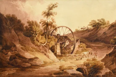 Großes Rad, Broseley Shropshire, um 1803