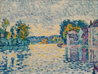 Die Seine bei Samois