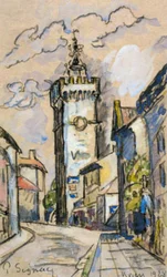 Der Glockenturm in Viviers