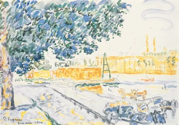 Die Seine in Asnières