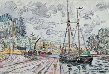 Landschaft bei Pontrieux, 1927