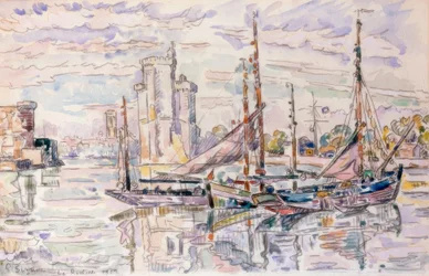 Der Hafen von La Rochelle