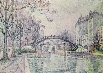 Der Canal Saint-Martin, 1933