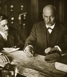 Dr. Vasquez Gomez im Imperial Hotel in New York, 1911