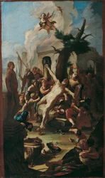 Die Marter des heiligen Cassian