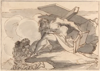 Heiliger Hieronymus in der Wildnis