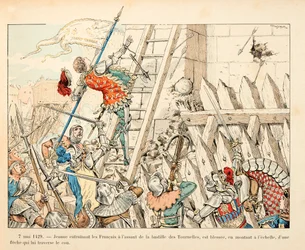 Illustration aus dem Buch „Jeanne d