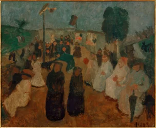 Abendliches Fest in Worpswede