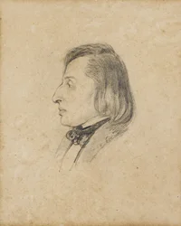 Porträt von Frédéric Chopin