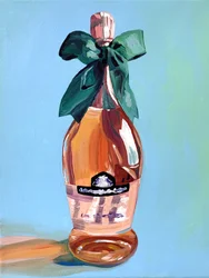 Eleganter Rosé Champagner