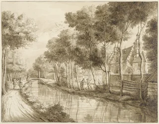 Das Haus von Jhr. Quarles bei Voorburg