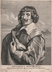 Gerardus Honthorst, holländischer Maler menschlicher Figuren