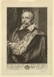 Porträt von Jan van der Wouwer, aus den Icones Principum Virorum