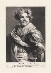 Porträt des Malers Simon de Vos