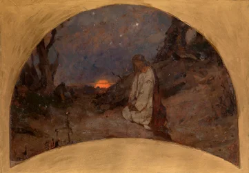 Die Agonie im Garten (Skizze für die St. Wladimir-Kathedrale in Kiew)