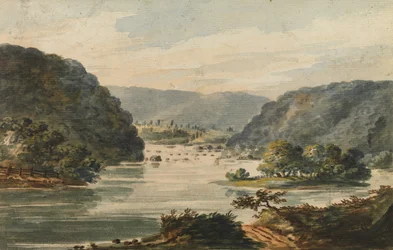 Ein Blick auf den Potomac bei Harpers Ferry, 1811-ca. 1813