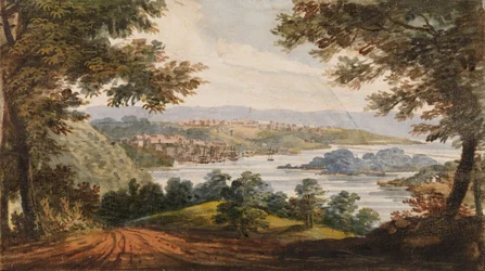 Washington und Georgetown von der Alexandria Road, 1811-ca. 1813