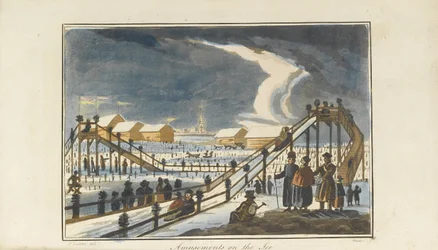 Vergnügen auf dem Eis, 1813
