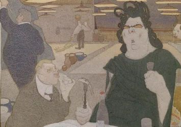 Karikatur von Fyodor Shalyapin, 1910er Jahre