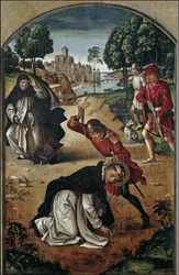 Der Tod des Heiligen Petrus von Verona, 1493-1499