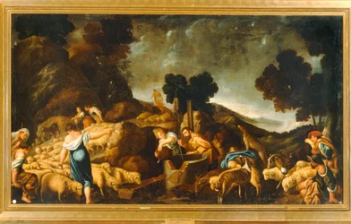 Jakob und Rahel am Brunnen