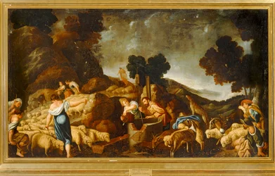 Rachel und Jakob am Brunnen