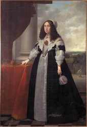 Porträt von Erzherzogin Cecilia Renata von Österreich, Königin von Polen