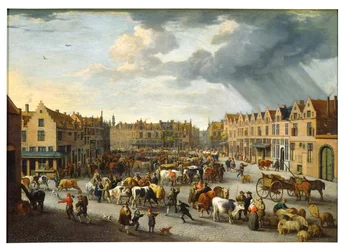 Der Alte Ochsenmarkt in Antwerpen