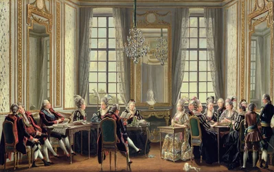 Gespräch im Drottningholms Palast, 1779