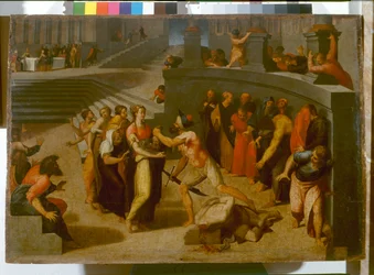 Enthauptung von Johannes dem Täufer, um 1556