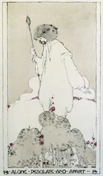Illustration für das Gedicht Adonais, Elegie auf den Tod von John Keats