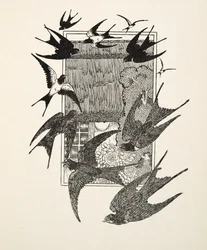 Ein bestrafter Usurpator, aus Hundert Anekdoten über Tiere, veröffentlicht 1924