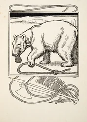 Kluger Bär, aus Hundert Anekdoten über Tiere, veröffentlicht 1924