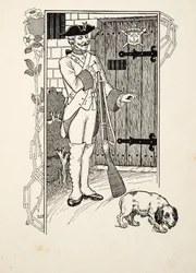 Das gebrochene Herz, aus Hundert Anekdoten über Tiere, veröffentlicht 1924
