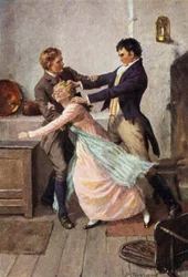 Illustration für Wuthering Heights von Emily Bronte