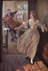 Illustration für Wuthering Heights von Emily Bronte