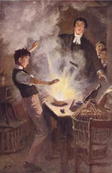 Das Ganze ging in Flammen auf