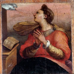 Jungfrau der Verkündigung (Detail)