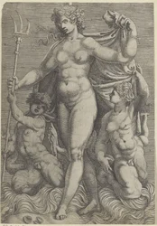 Thetis mit zwei Tritonen