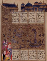 Dal hört Musikern zu, aus dem 