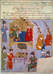 Darstellung von Houlagou Khan (1217-1265), Enkel von Dschingis Khan