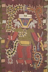 Wollene mythologische Figur, Paracas-Stamm