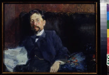 Porträt des Schriftstellers Anton Tschechow
