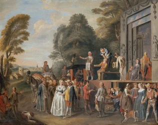 Die Scharlatane, ein Freilichttheater